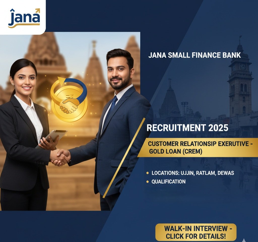 Jana Small Finance Bank Recruitment 2025